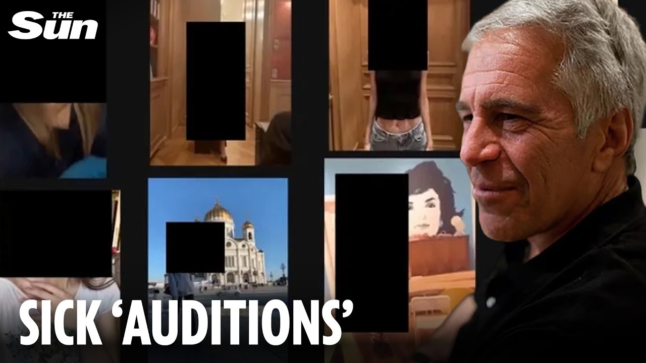 Disturbing new Epstein videos show dozens of young girls ‘performing auditions for paedo’