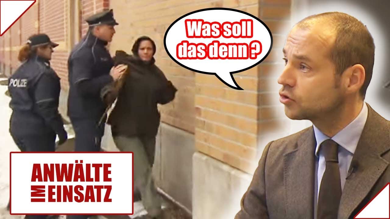 Grobe Polizisten verhaften Bettlerin 😨 Anwalt R&ouml;mer greift ein | 1/2 | Anw&auml;lte im Einsatz SAT.1