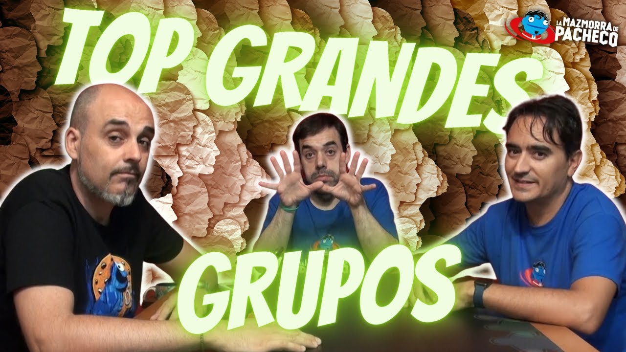 Los MEJORES juegos de mesa para GRANDES GRUPOS: NUESTRO TOP 5 x 3