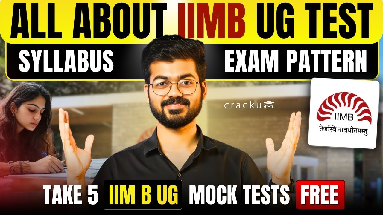 IIM Bangalore UG Entrance Exam PATTERN and Syllabus Revealed!