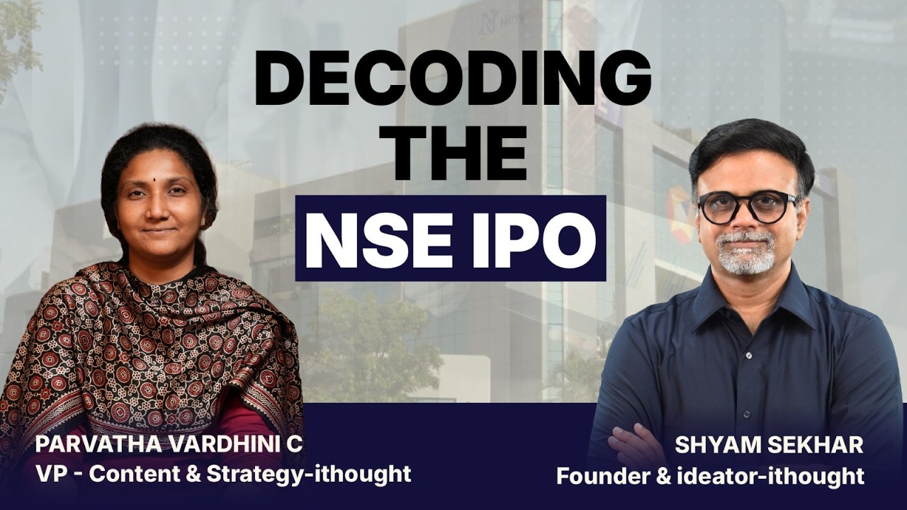 Decoding the NSE IPO | Shyam Sekhar