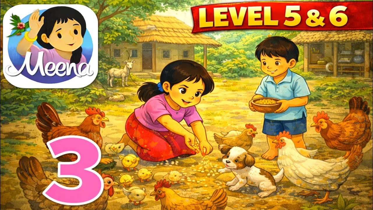 MEENA MOBILE GAMEPLAY BANGLA | MEENA GAME PART - 3 | SilentGamixX