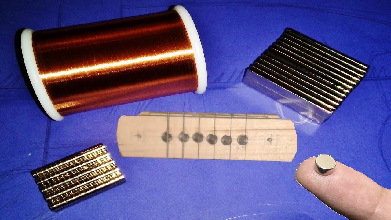 Neodymium Guitar Pickup Experiment (Myths Busted?)