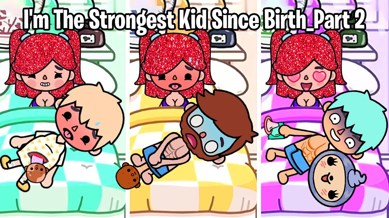 I'm The Strongest Kid Since Birth_Part2 🦸🏻‍♀️💪🏻👙 | Toca Boca | Toca Life Story | Toca Life World