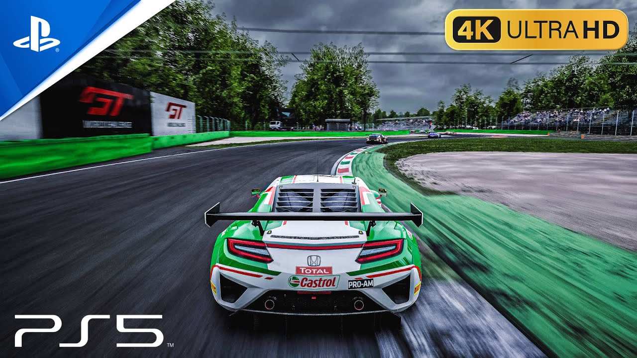 PS5 Gameplay ❯ Assetto Corsa Competizione Monza Circuit Gr.3 + DualSense Handcam ❯ 4K HDR 60fps