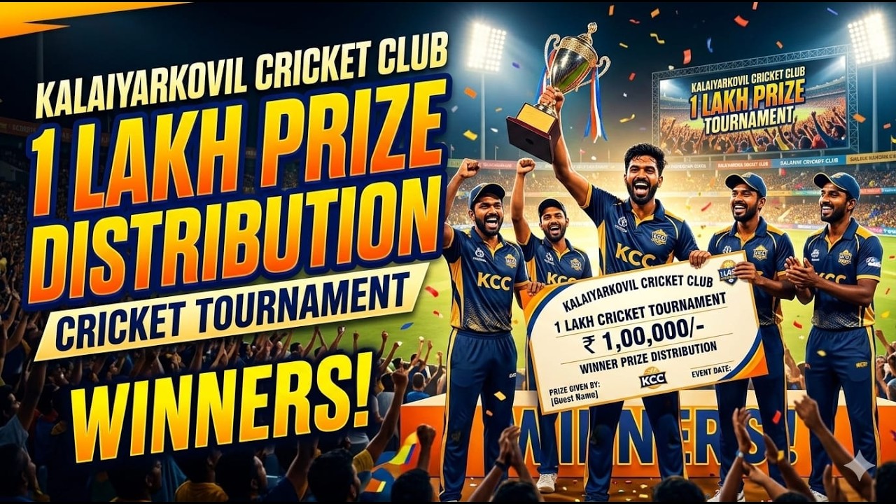 PRIZE DISTRIBUTION || 1LAKH TOURNAMENT  || FINAL DAY
