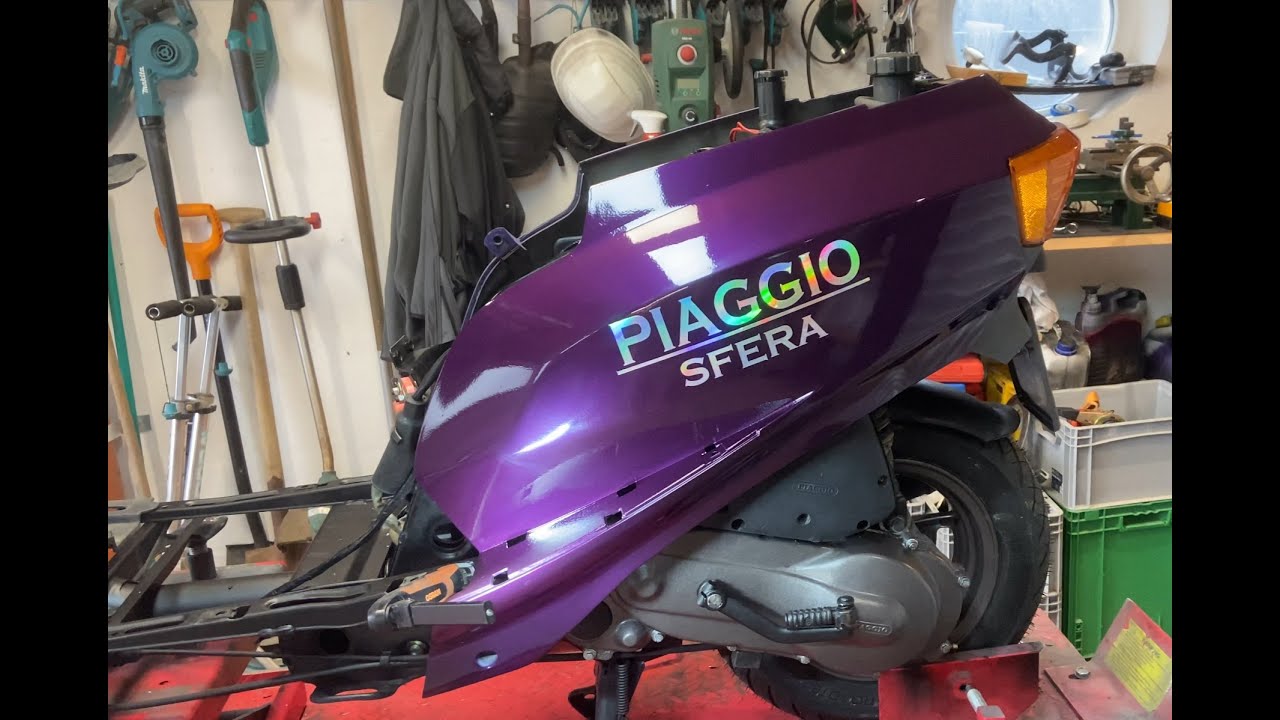 Michi schraubt... Piaggio Sfera Teil9 - Endmontage