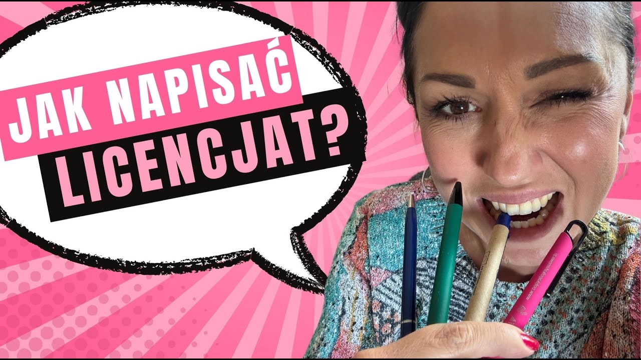 Jak napisać pracę licencjacką?
