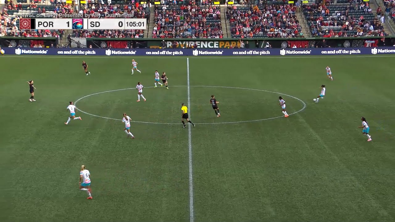Лучшие моменты | San Diego Wave FC против Portland Thorns | 9 ноября 2025 г.