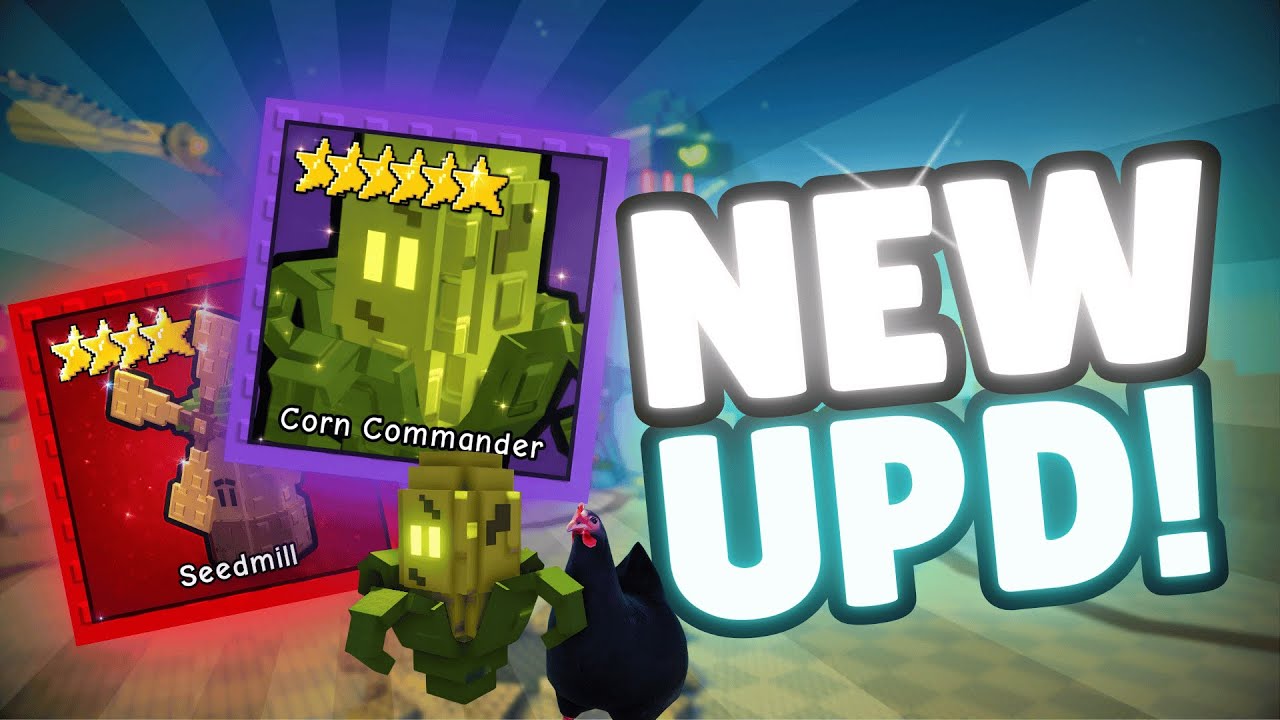 NEW Update 1.42 Garden Tower Defense