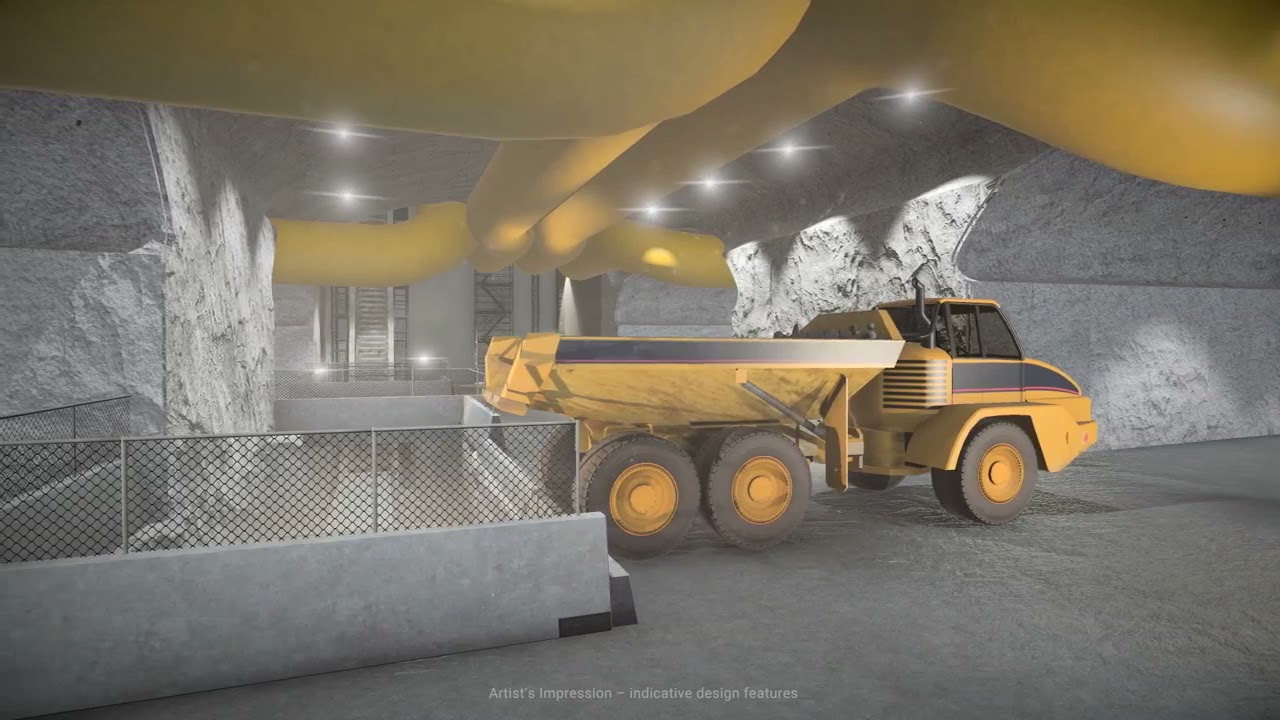 NorthConnex tunnel construction animation HD