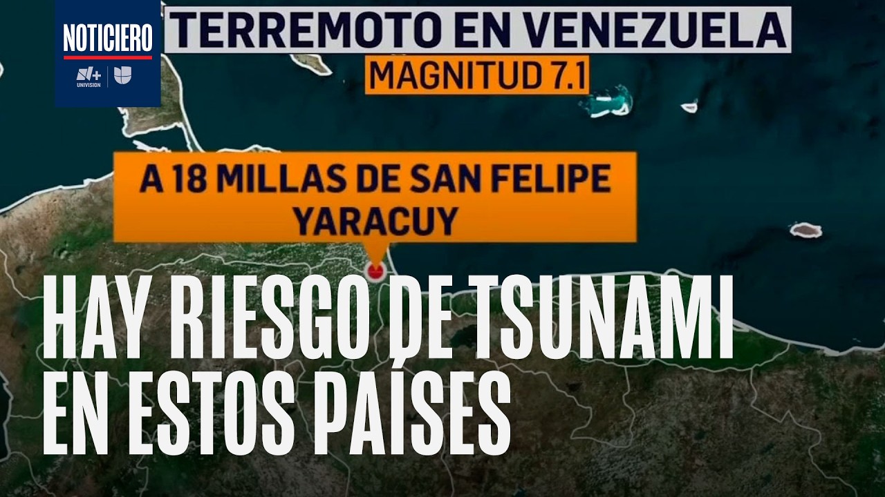 Terremoto en Venezuela causa p&aacute;nico y activa alertas de tsunami en el Caribe