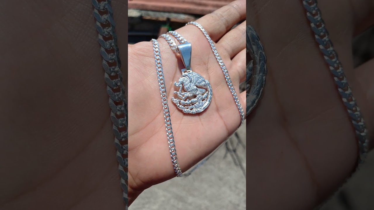 Available at Silvermex.net, 4mm Curb link (cuban type) 24