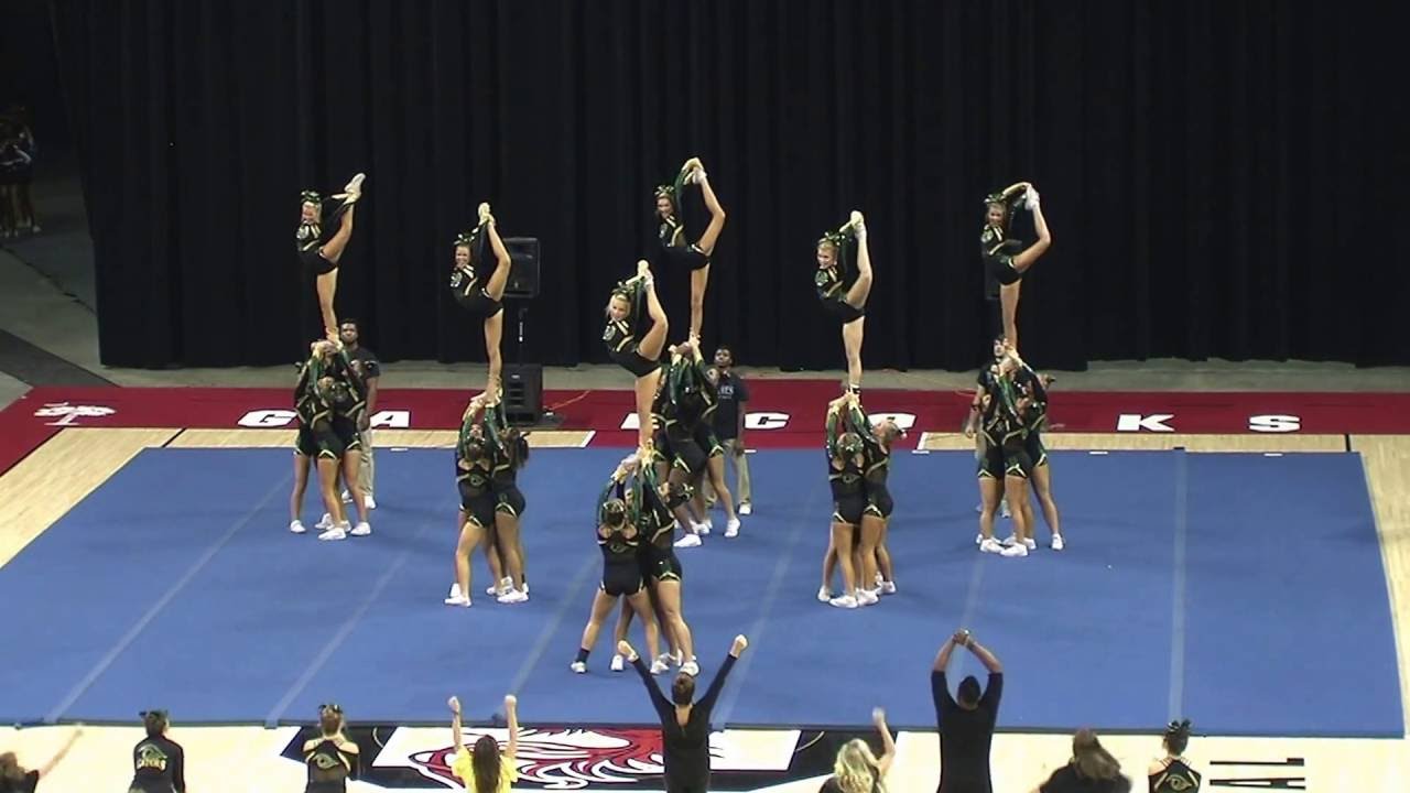 River Bluff High School Varsity Cheerleading Squad - 2016 South Carolina State Finals