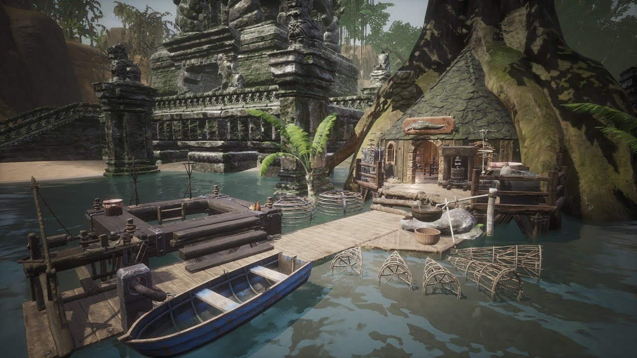 Conan Exiles : Gnome Houses - the fisherman