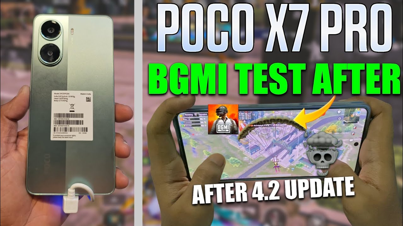 Тест Poco X7 Pro с Bluetooth 120 FPS после обновления до версии 4.2 | Не покупайте 🤡🥲