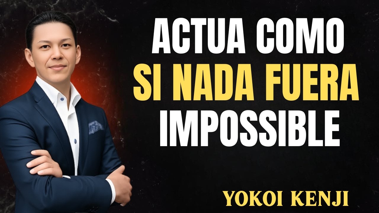 CÓMO CAMBIAR TU FORMA DE PENSAR para LOGRAR el ÉXITO | Yokoi Kenji