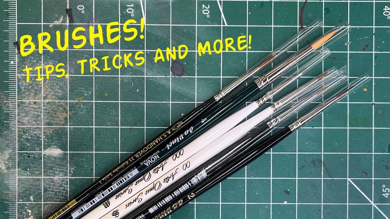 What Are THE BEST Miniature Painting Brushes?