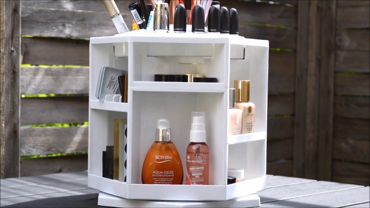 Shela's Rotating Organizer For Makeup Review
