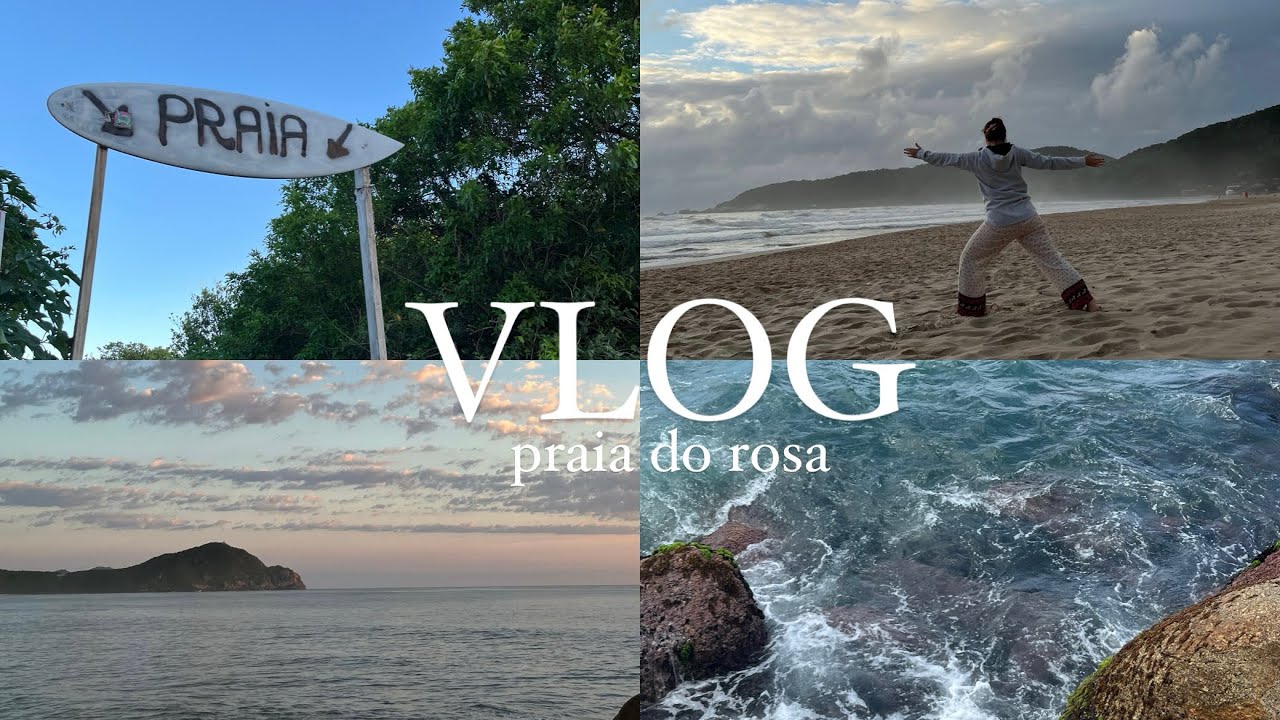 dos semanitas lindas en praia do rosa #vlog #brasil