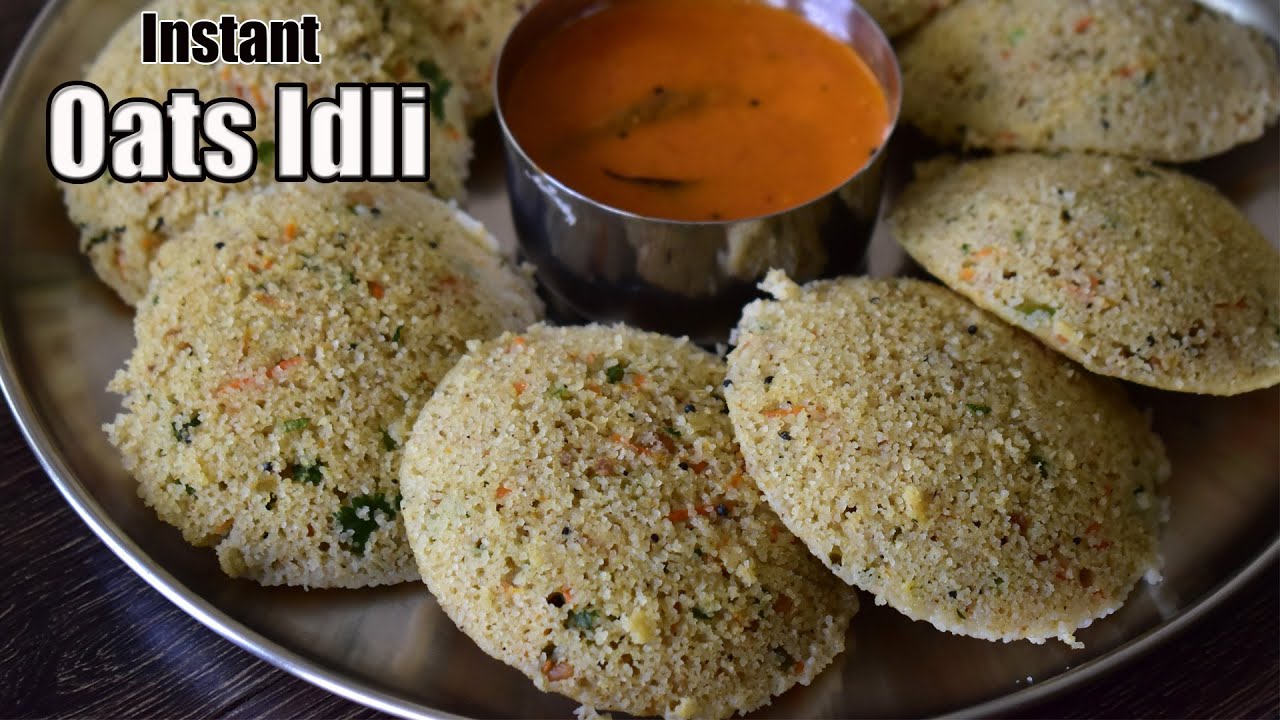 Oats Idli Recipe | Instant Oats Idli Recipe | Instant Breakfast Recipe