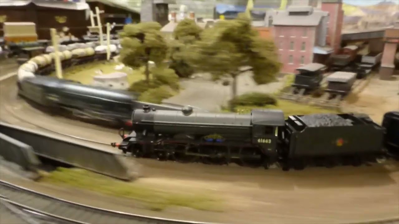 Running session with some Hornby tender drive Models