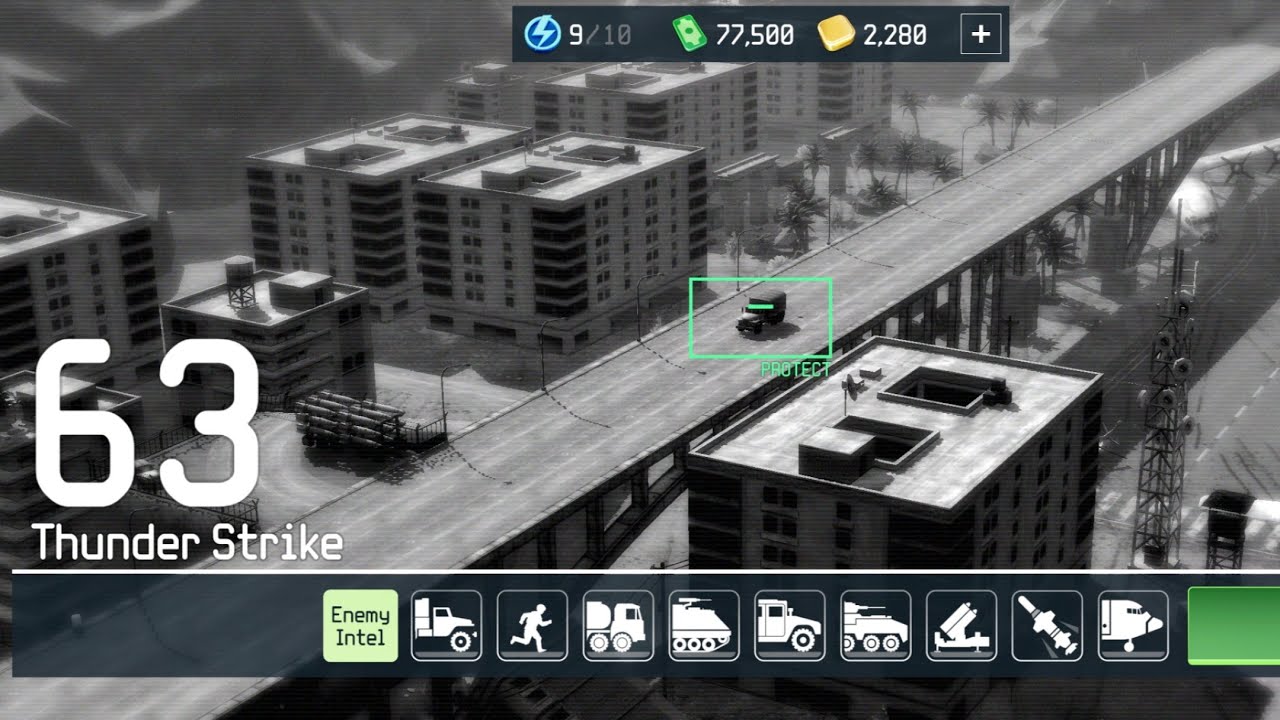 ⚡⚡☄️WAR DRONE: MILITARY BATTLE GAME LEVEL 63-Thunder Strike