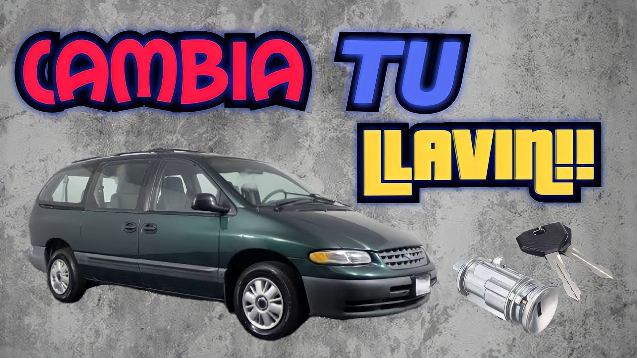 👩‍🔧​Cambio de CILINDRO DE ENCENDIDO de minivan Voyager, Caravan, Town & Country ¡MUY FACIL!​👨‍🔧​