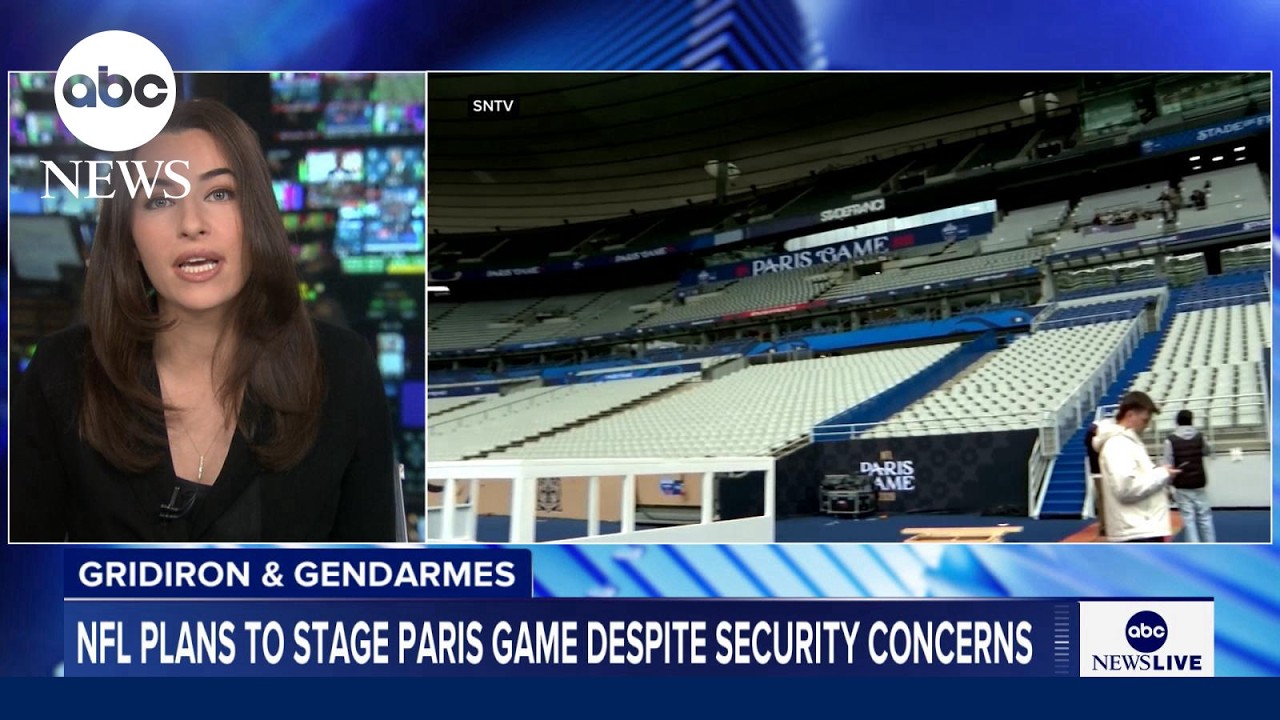 NFL Paris game to proceed despite security concerns