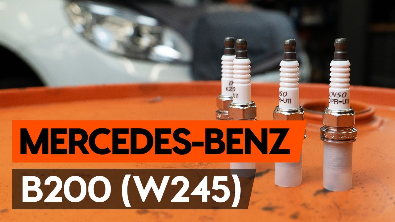 Jak wymienić świece zapłonowe w MERCEDES-BENZ B200 (W245) [PORADNIK AUTODOC]