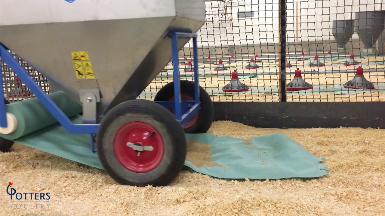 Potters Poultry - Feedcart - THE labour saving tool for poultry farmers!