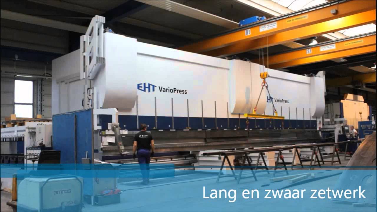 Kanten tot 16 meter | Staal, RVS en Aluminium zetten/kanten