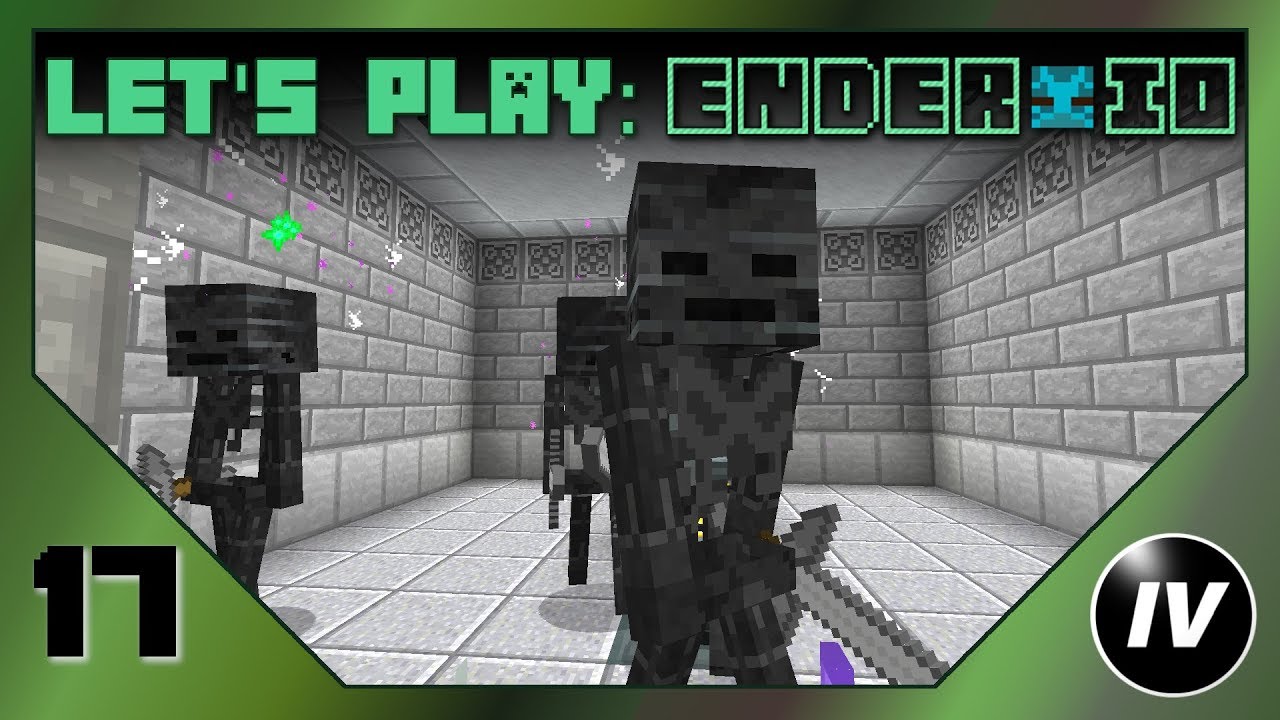 Let's Play Ender IO - Ep 17 - Loose Ends & Wither Skeletons