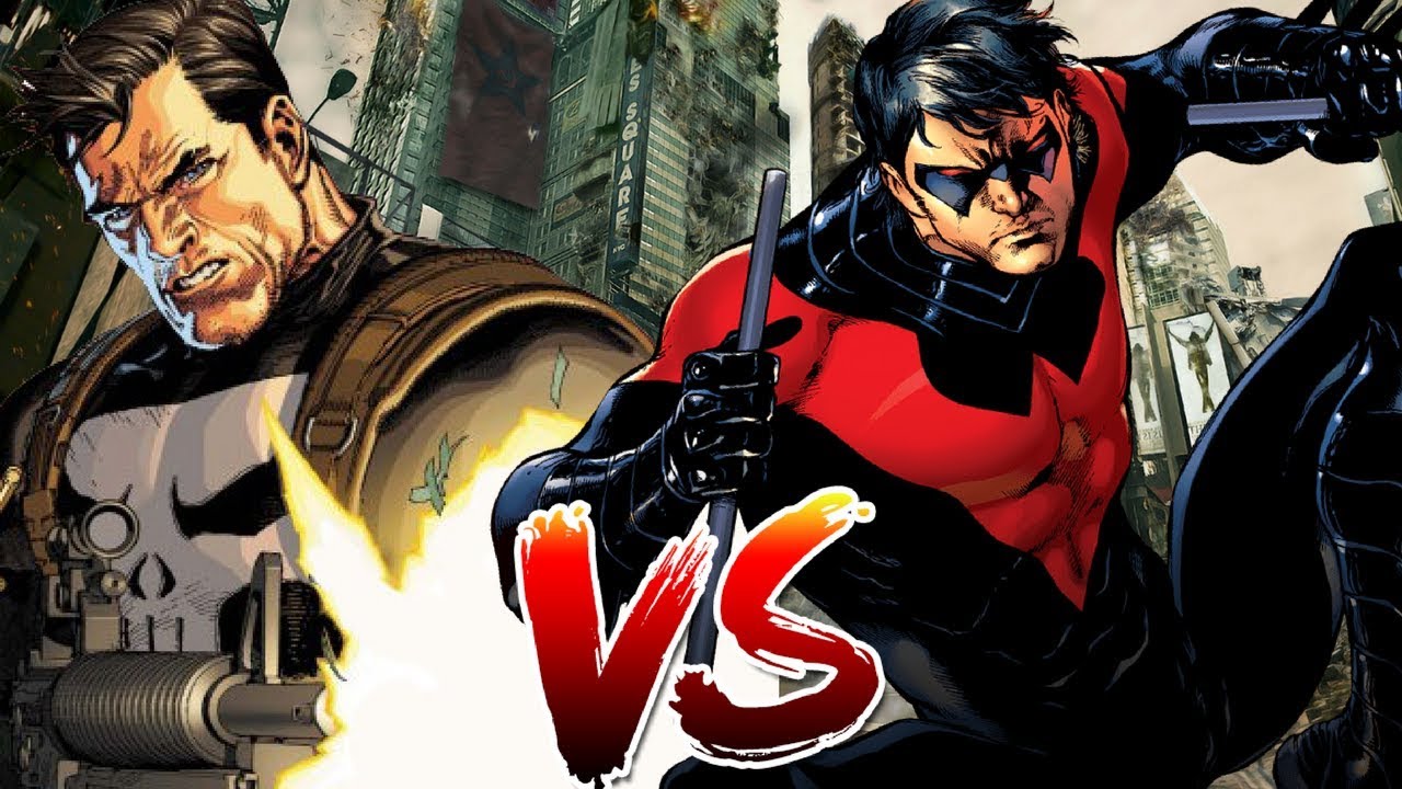 Nightwing VS Punisher | BATTLE ROYALE