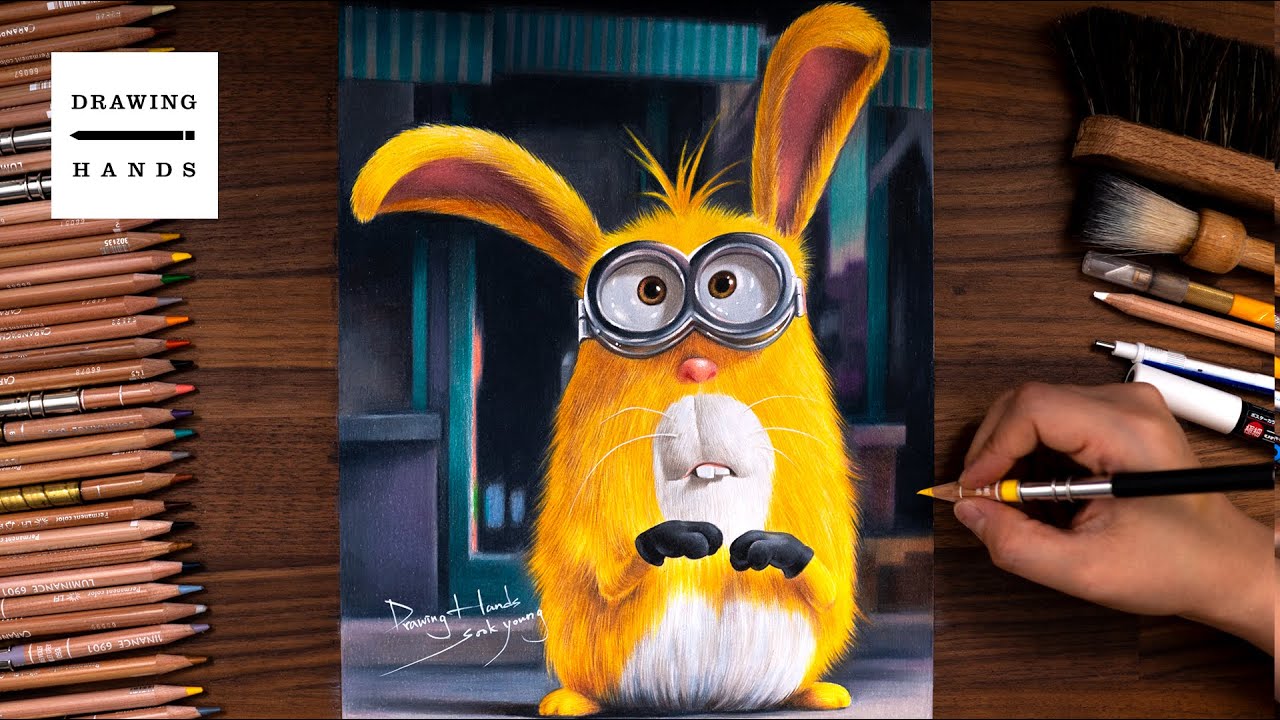 Drawing minions2 - Kevin [Drawing Hands]