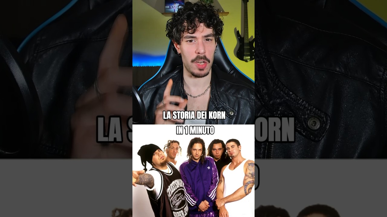 La STORIA dei KoRn in 1 MINUTO #korn #numetal #alternativemusic #musica