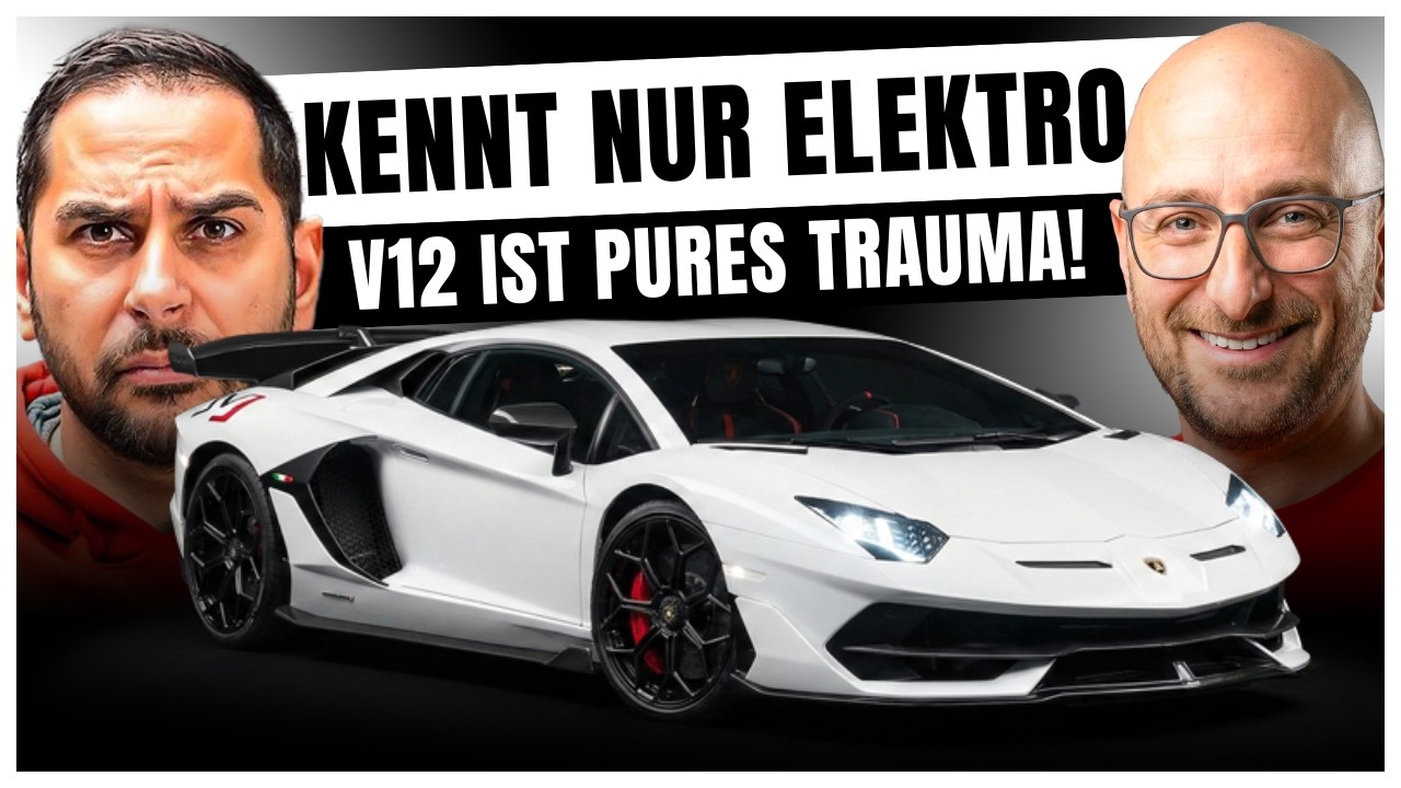 E-Auto-Fanboy hört V12: CarManiac ist fassungslos, wie laut Lambo und Co. sind!