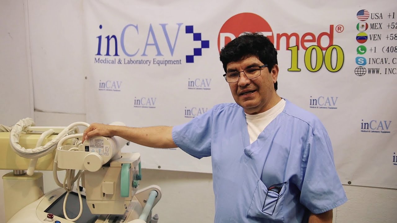 Uso Basico del Rayos X Móvil Shimadzu DrArt Evolution con detector inalámbrico Canon