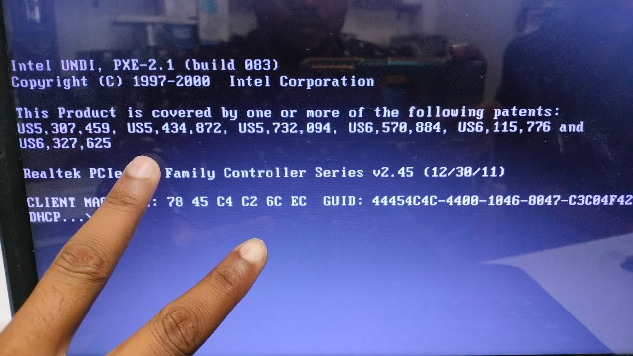 Intel UNDI pxe-2.1 build 083 no Bootable Device Problem Fix100%#Macnitesh#windows