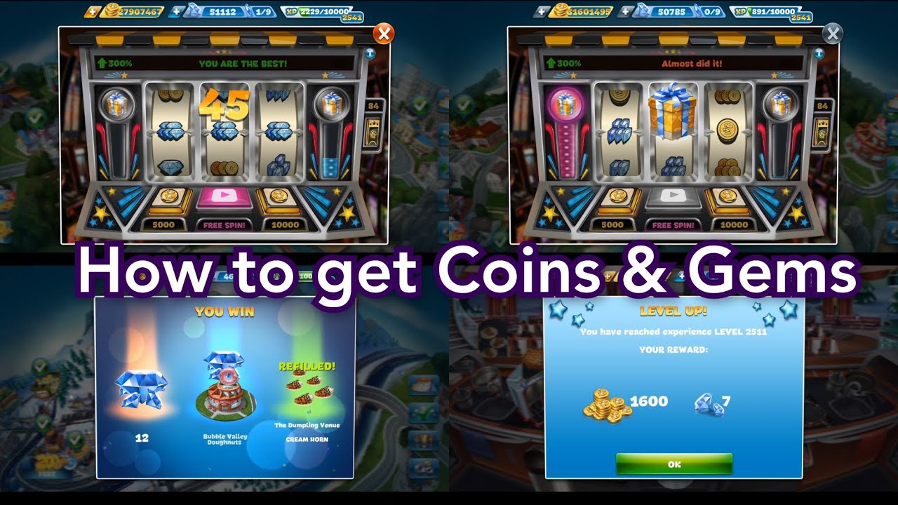 Cooking Fever - How to get more Coins and Gems for free 2022