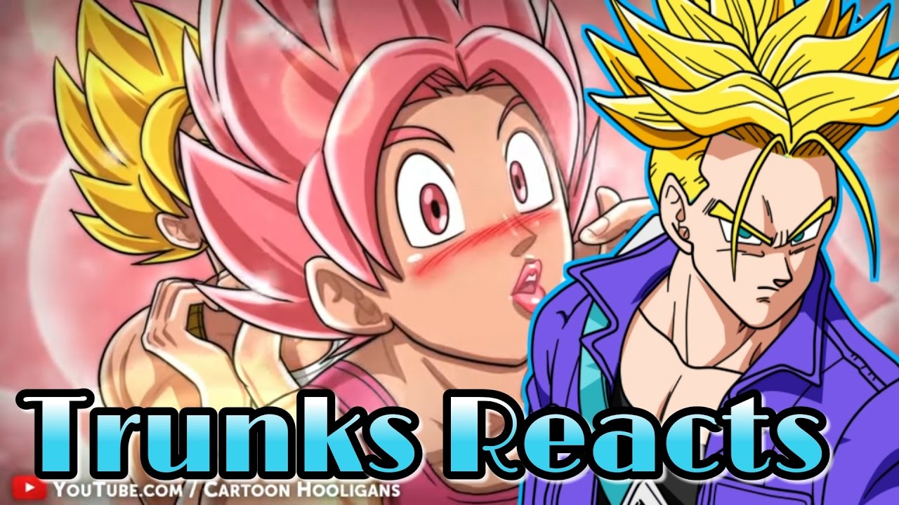 WHAATT??!! Trunks Reacts to Goku Saiyan Rangers!