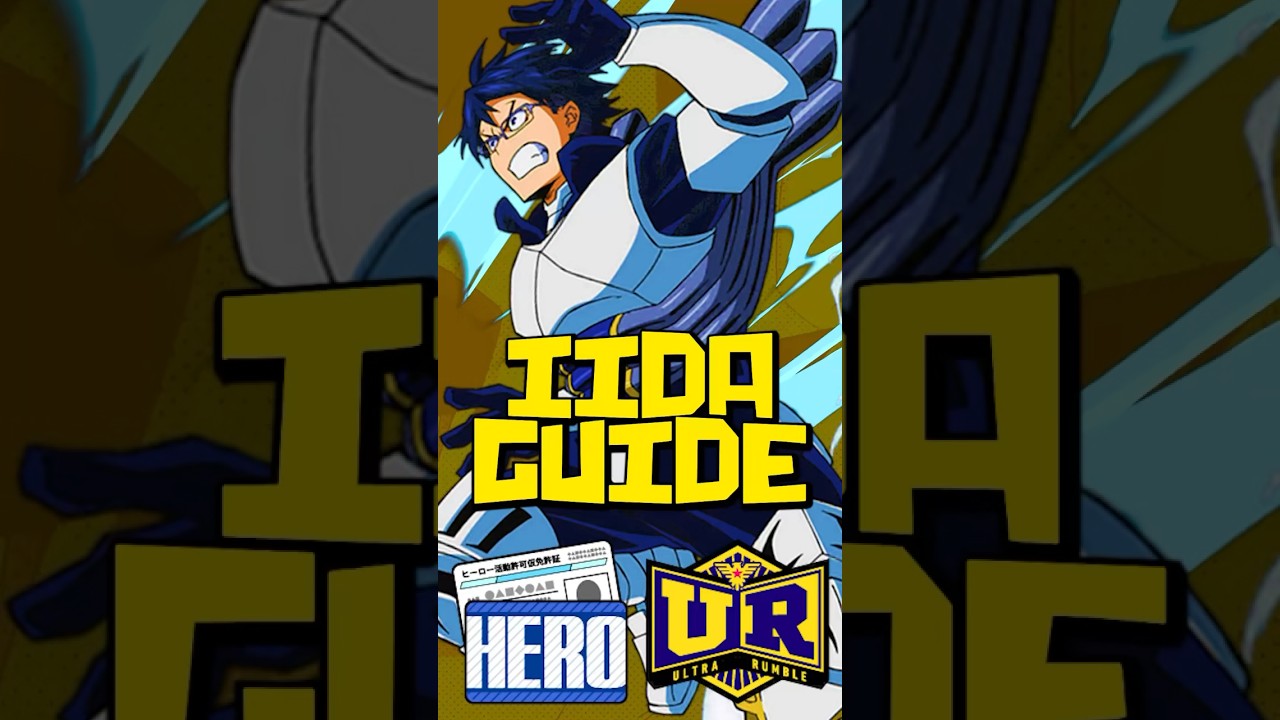 Tenya the Combo God of Battle Royales in MHUR Season 1 | My Hero Ultra Rumble Tenya Iida Guide