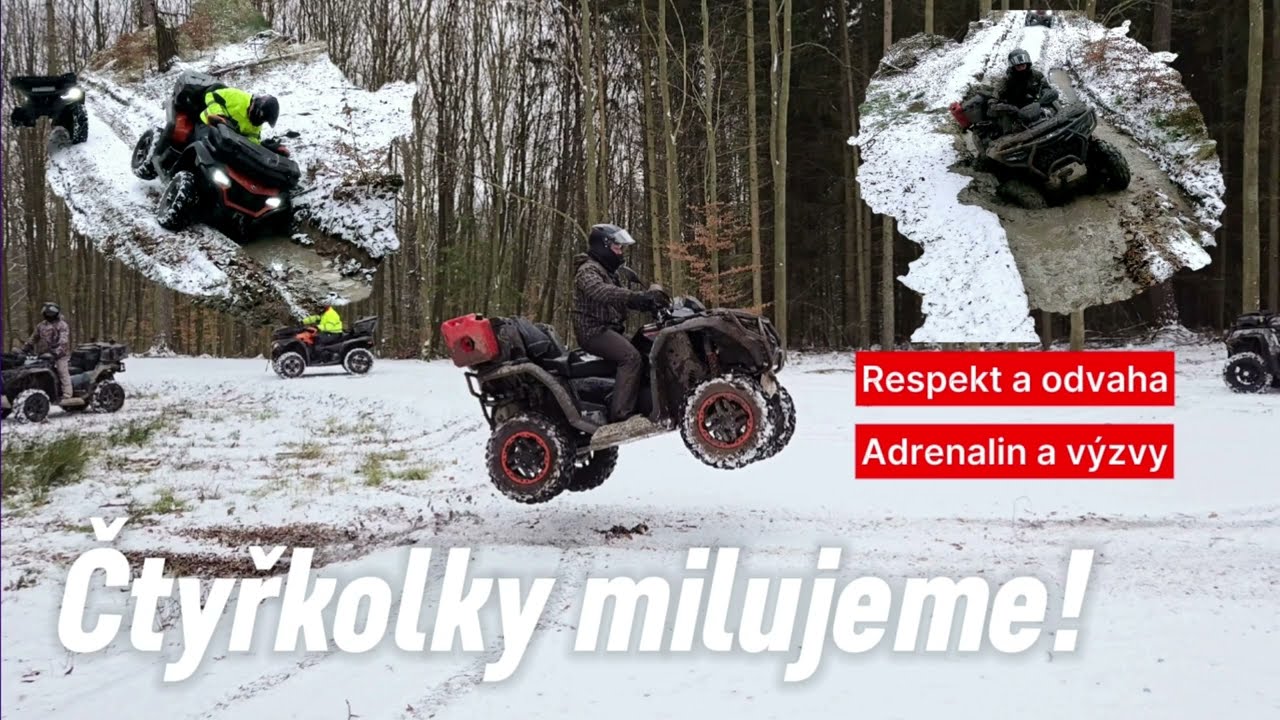 Čtyřkolky cfmoto 2x gladiator g3 1000, 1x Overland G3 1000 a 625 a 850 G2. Cfmoto, ATV