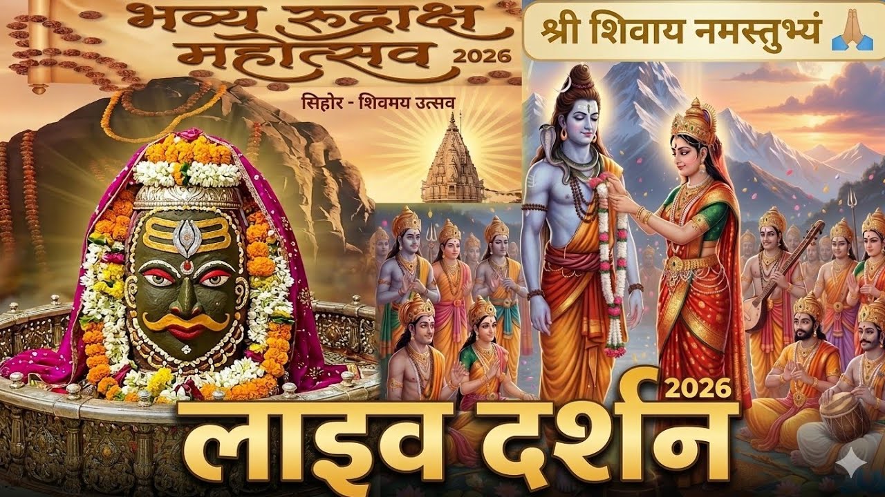 15 Feb 2026 📿रुद्राक्ष महोत्सव | Mahashivratri Special❤️ | Mahadev Bhakti Video 🙏🏼