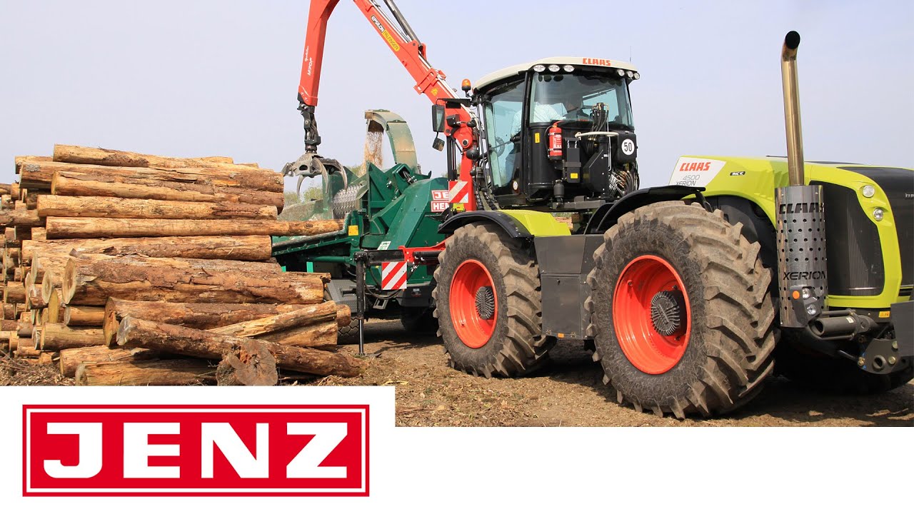 JENZ HEM 820 Z + Claas Xerion 4500