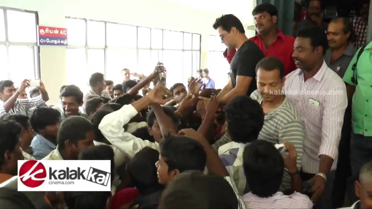 Arjun Fans celebrate Jaihind 2 at Udhayam Theatre