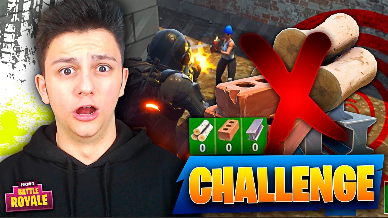 PROHIBIDO CONSTRUIR CHALLENGE en FORTNITE: Battle Royale! [Ampeterby7]