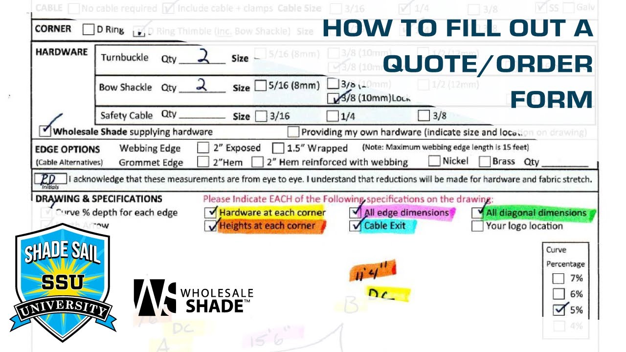 How to Order a Shade Sail
