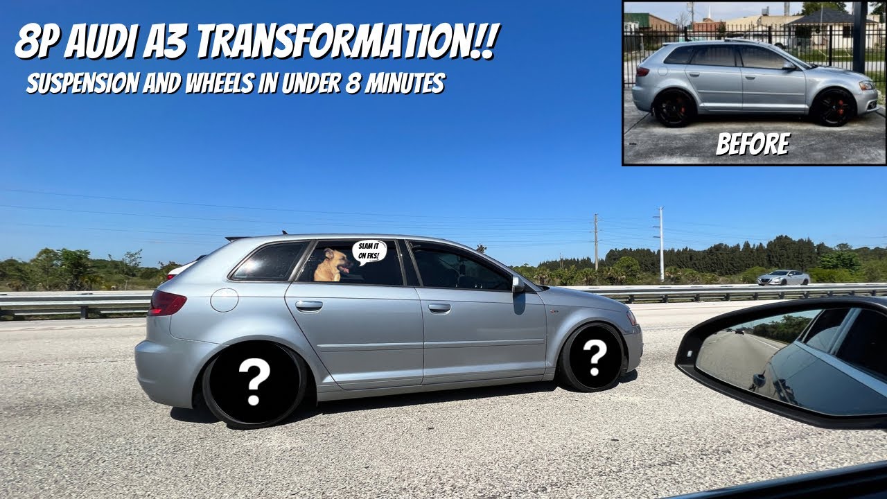 8P Audi A3 TDI - Transformation In Under 8 Minutes!!