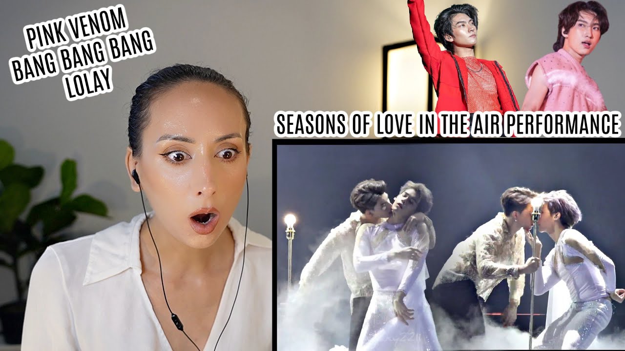 Seasons of Love in The Air Fan Meeting in Bangkok FanCam REACTION | Boss Noeul Fort Peat